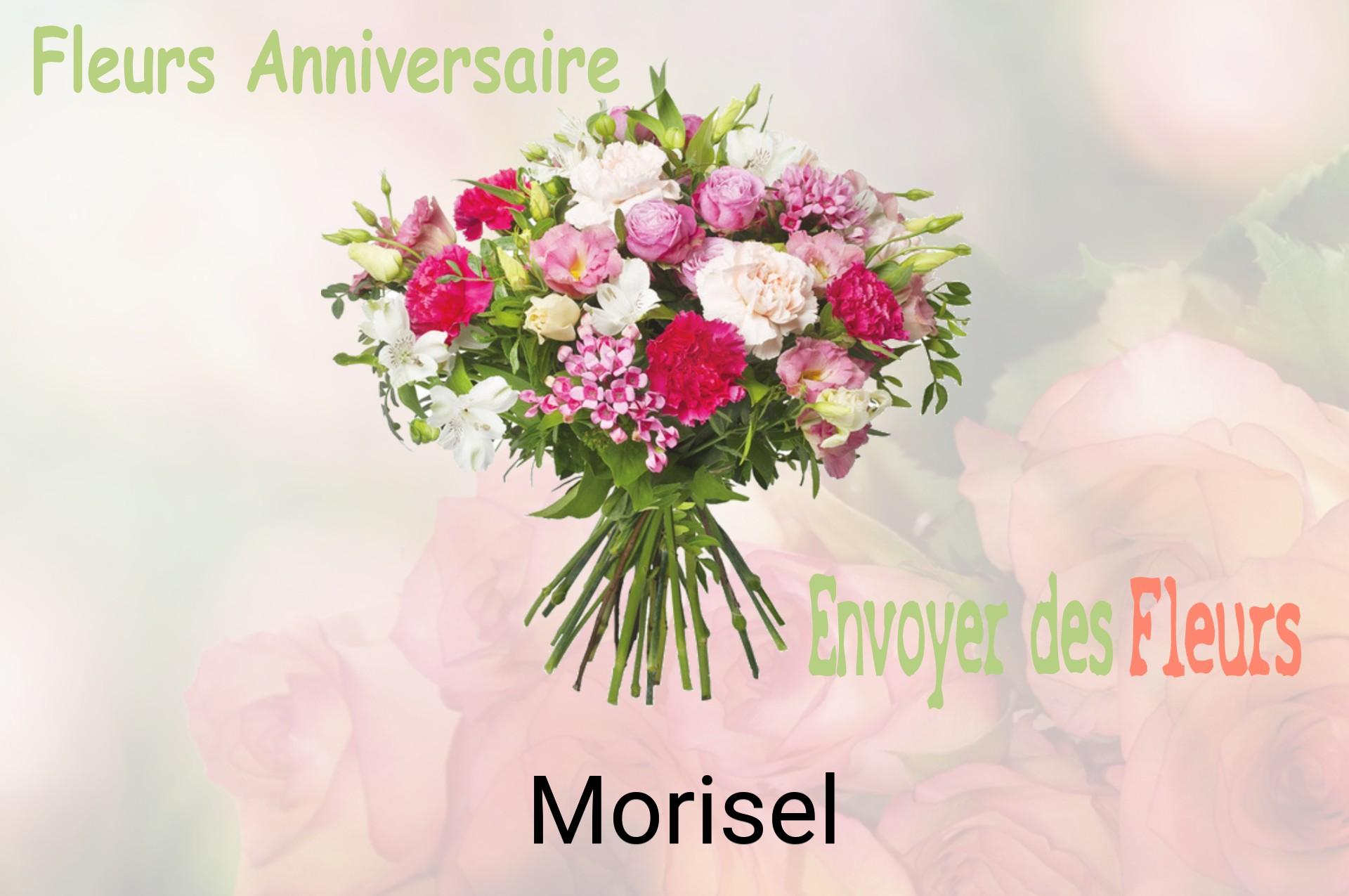 Bouquet de fleurs d’anniversaire livré à Morisel